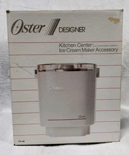 🆕 Vintage Oster Designer Kitchen Center Ice Cream Maker Accessory 770-08 NOB