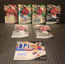 2020 Panini Elite Extra Edition DPL German Ramirez Base Auto Relic Set of 7