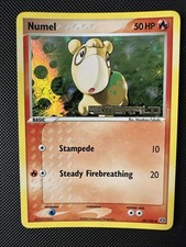 Numel #58/106 EX Emerald Reverse Holo Pokemon Card 2005 Stamped