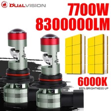 LED 8300000LM Canbus Car Bulb Projector Lens CSP H7 H4 H11 H9 1:1 Mini Auto Lamp