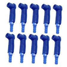 Brake Fluid Bleeder Bleeding Connectors, Car Oil Pumping Pipe Nipple 10PCS