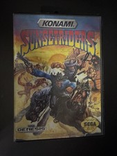 Konami Sunset Riders: Sega Genesis - Cartridge In Box No Manual