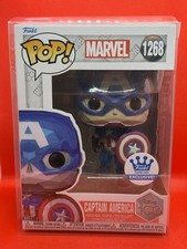 Funko Pop! Marvel Disney 100 Captain America #1268 (Facet) Funko Shop Exclusive 