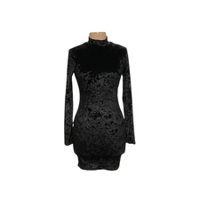 Fashion Nova Black Sheath Dress - Women's L