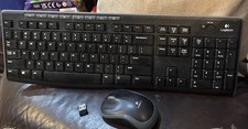 Logitech K270 Wireless Keyboard and M185 Logitech Mouse Combo With Dongle