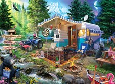 Mountain Retreat 1000-Piece Jigsaw Puzzle