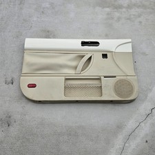 1998-2010 Volkswagen Beetle Coupe Tan White Driver Left Door Panel Flaws