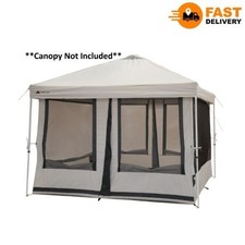 7-Person 2-in-1 Screen House Connect Tent with 2 Doors, Canopy Sold Separately