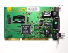 Ethernet card 3c509b-c isa, rj45, aui, coax, 03-0021-003 a