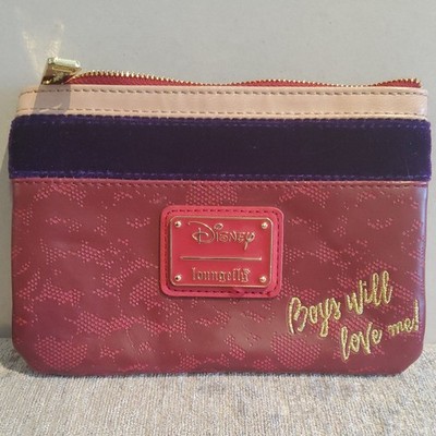 NEU Disney Loungefly Hocus Pocus Sarah Sanderson Samt Kosmetiktasche Handtasche
