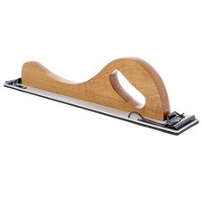Longboard Sander 16-1/2" x 2-3/4" for PSA Sandpaper Wooden Handle Durable Steel