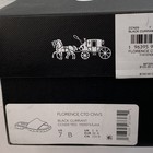 Coach Florence Sandals Women's Size 7B Black Currant Signature CTD Canvas Slides — photo 10