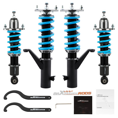 MaXpeedingrods COT6 Suspension Coilovers 24 Way Damper Kit for Honda Civic 01-05