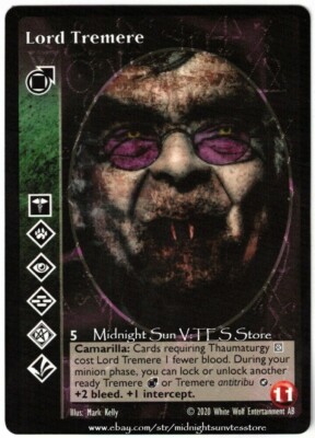 Lord Tremere Tremere Promo 2020 V:TES VTES Vampire CCG