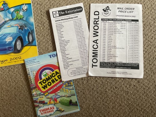 Thomas & Friends Tomy Tomica World Train Catalogue JOBLOT LOT INC 2002 2003 etc - Picture 8 of 14