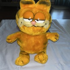 Garfield Plush 1978 1981 Vintage Stuffed Animal Plush Fun Farm Fat Cat 13  