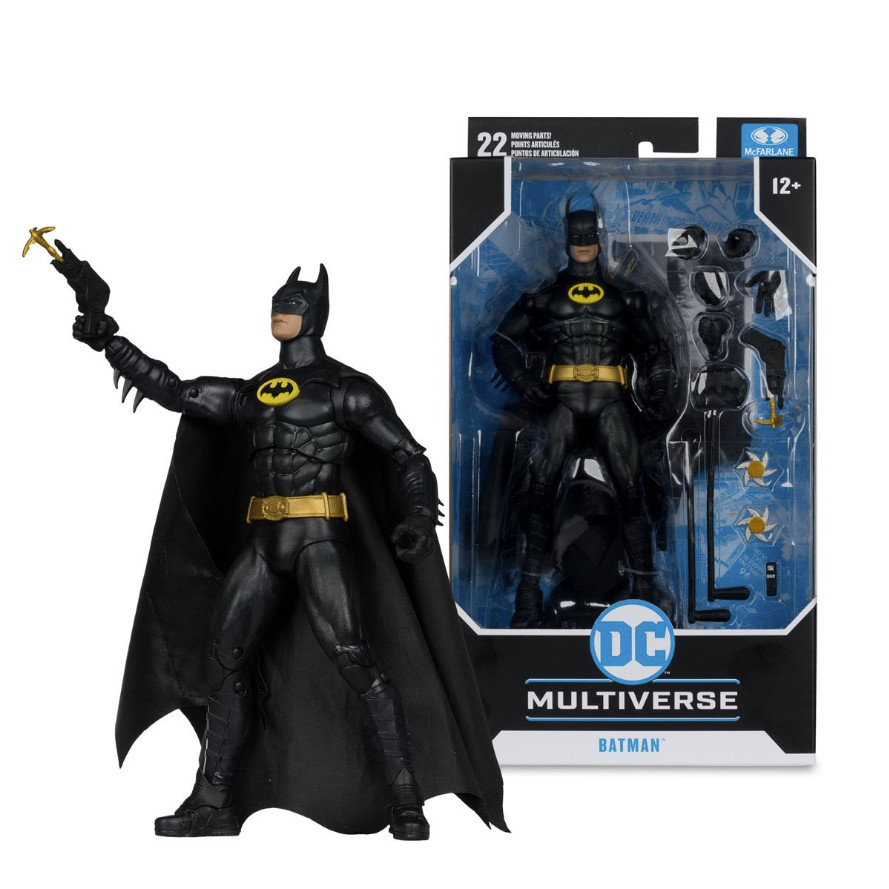 McFarlane DC Multiverse Batman 1989 Michael Keaton Action