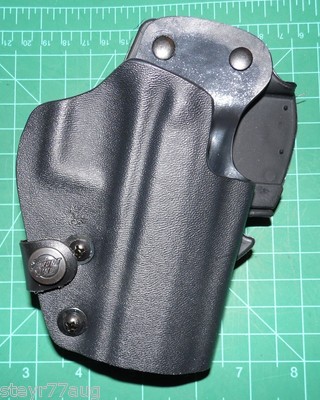 Front Line K4080-BK BFL RH Kydex Belt Holster UNLINED IWI 3.8''  Baby Eagle