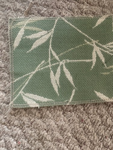Lot of 19 Charlotte Upholstery Fabric Samples – Leaf & Floral Patterns ~13x6 - Picture 10 of 23