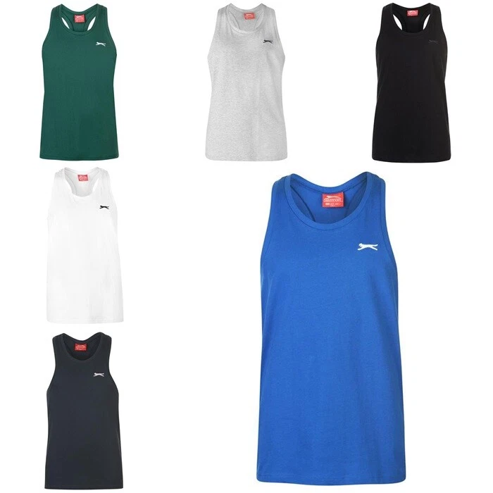 NEU! SLAZENGER HERREN MUSKEL SHIRT TANKTOP, M - 4XL - Bild 1 von 1