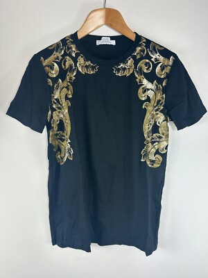 Authentic Ex Sample Piece Versace Collection Printed  Tee Size 42 UK 10