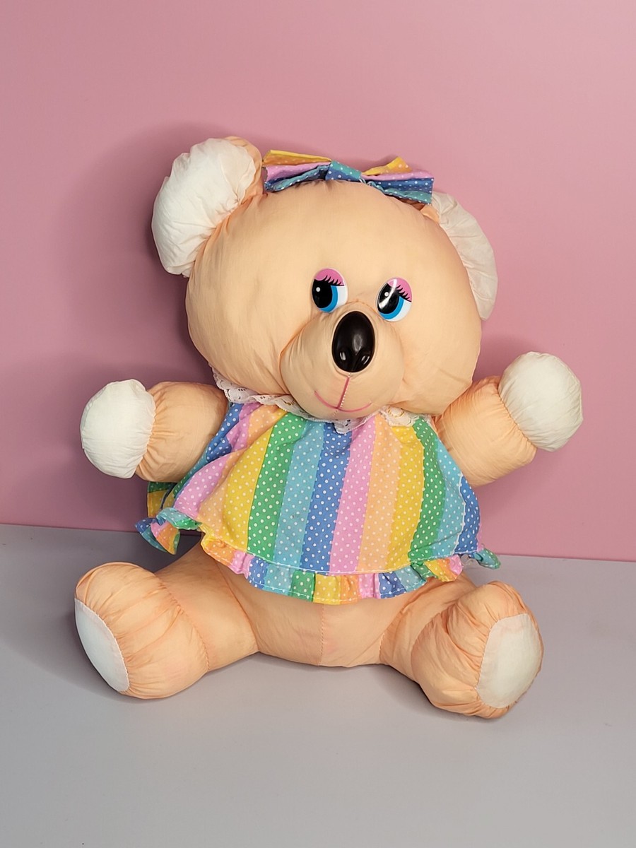 Dan Dee Koala Teddy Bear Peach Plush Nylon Stuffed Animal Toy I'm