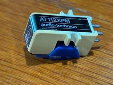 Audio-Technica AT112XPM Std-Mount Cart. - Used Stylus (Continuity Tested Good)