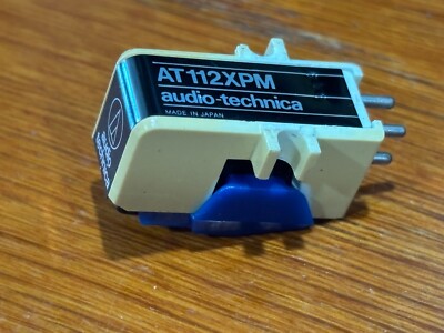 Audio-Technica AT112XPM Std-Mount Cart. - Used Stylus (Continuity Tested Good)