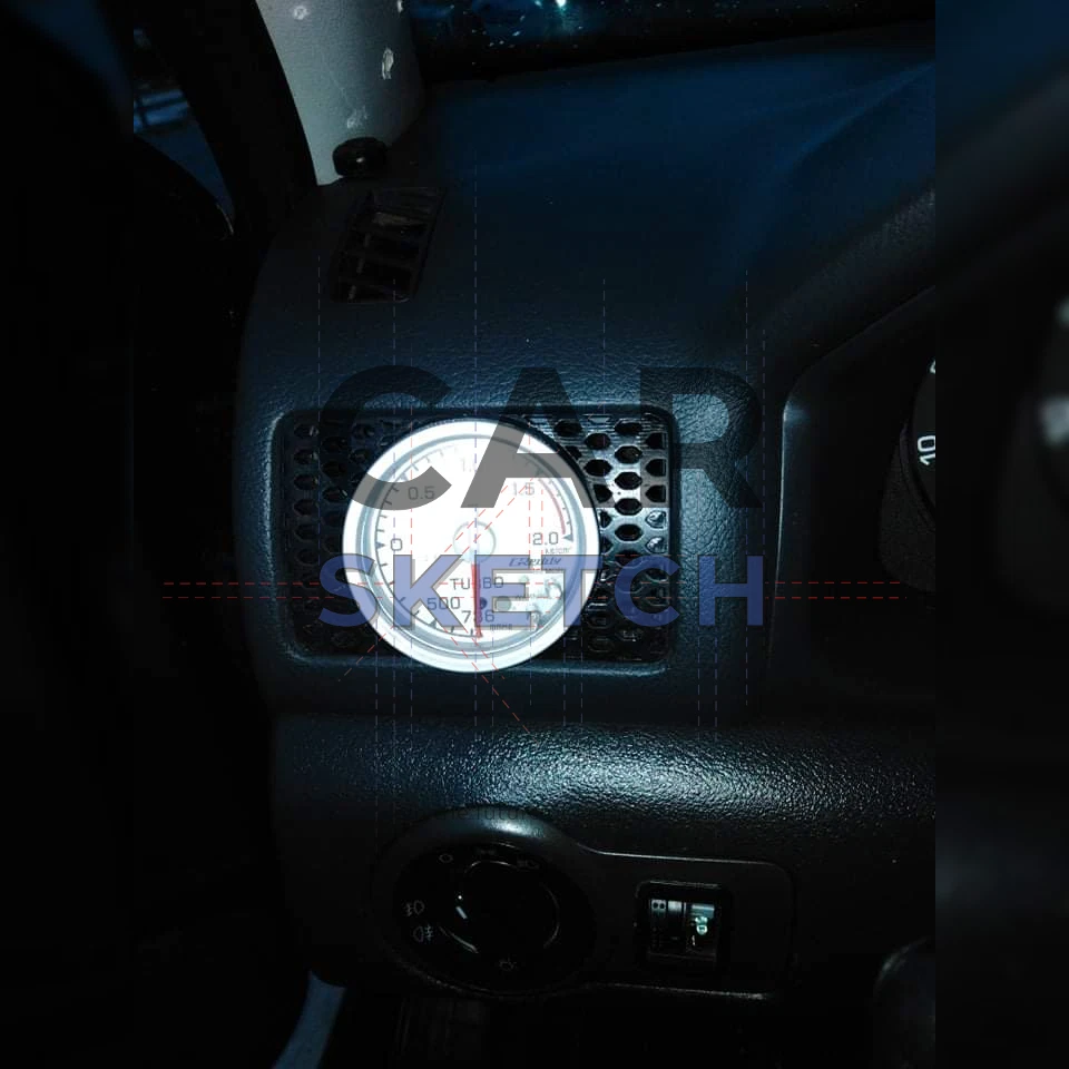 Cápsula medidor de ventilación de aire Skoda Octavia 4 52 mm Foto 3 de 4