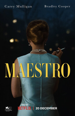 BB2304 Maestro Film By Bradley Cooper 2023 Actress Movie Poster 11x17