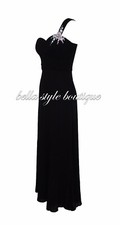 LADYS WOMENS FULL LENGTH CHI CHI DRESS PROM EVENING PARTY RRP £69 UK 10 12 NEW