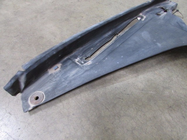 Ferrari 348, LH, Left Rear Upper Trim Panel, Black, Used, P/N 63659500