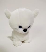 Neopets Limited Edition Petpet deluxe white Doglefox 2002 5" Plushie Snap Toys