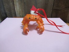 Santa Claws CRAB Christmas Ornament Coastal Holiday D cor