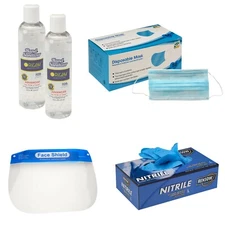 Individual Safety Kit Back To Business Workplace Supplies Ships Fast USA Seller