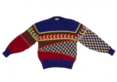 Issey Miyake ALL STYLE 3Dニットセーター70s-80s