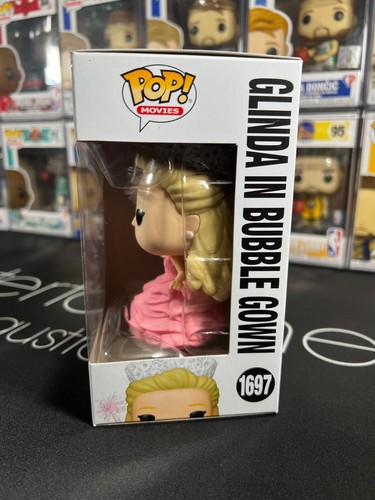WICKED GLINDA IN BUBBLE GOWN FUNKO POP MOVIES VINYL FIGURE #1697 EXP POST P/P - Picture 8 of 10