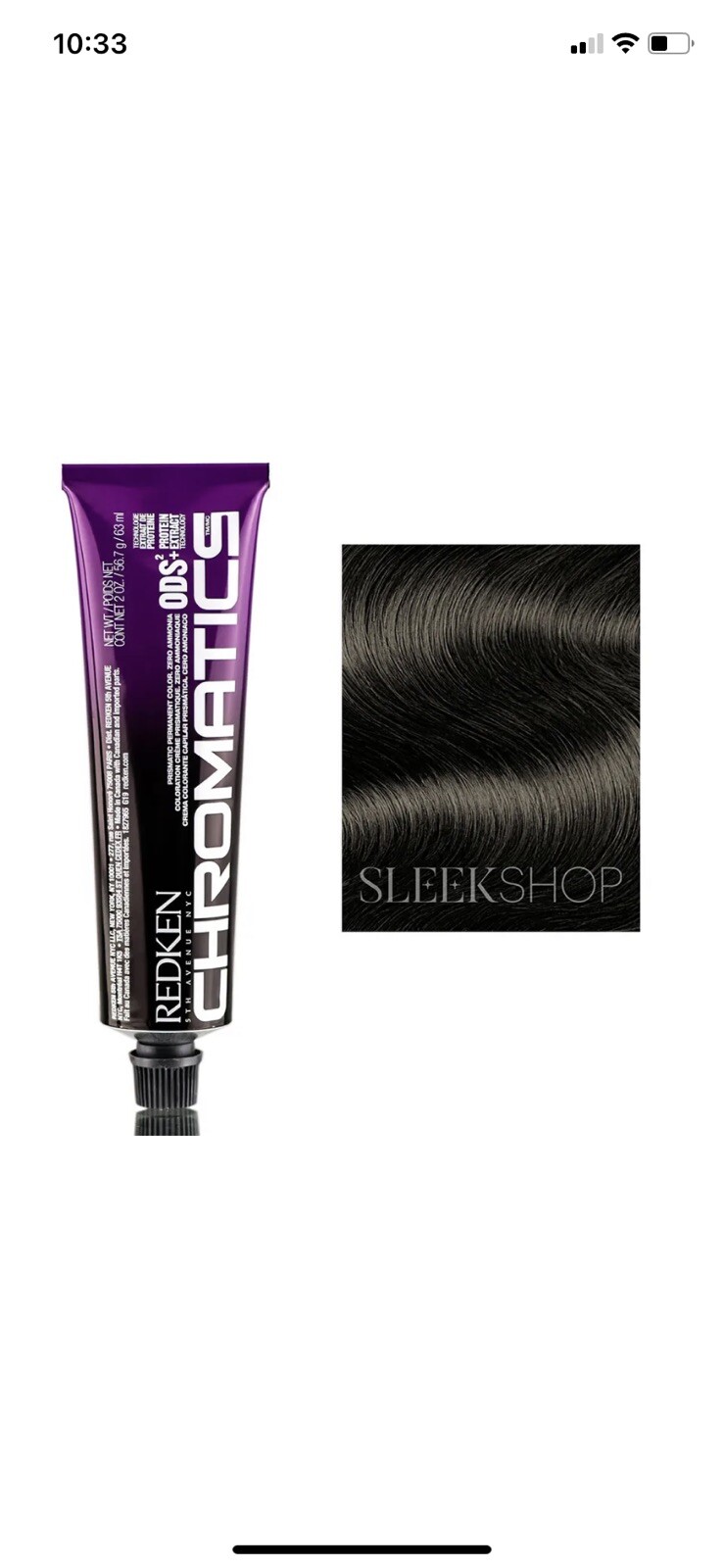 Redken Chromatics Prismatic Permanent Hair Color Cream - 4N - Naturals