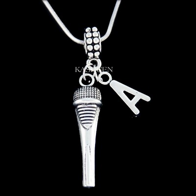 Singen Musik Sänger Mikrofon Band Vocal Schmuck Unisex Lehrer Coach Halskette