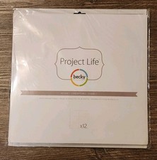 Project Life 12"x12" Photo Sleeves with 6 Vertical 4"x6" Pockets 12 Count