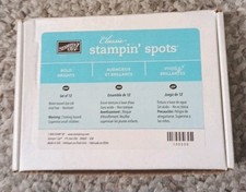 Stampin' Up Craft Spots Bold Brights 3 used rest unopened