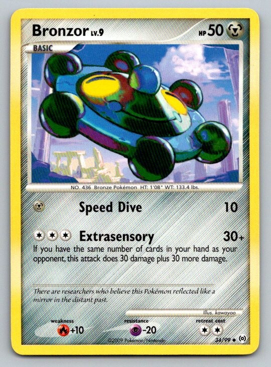 Bronzor (34) Arceus 34/99 NM
