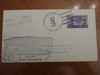 Antarctic USS Atka Expedition 14 january 1955 Little America First Day Cover