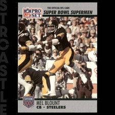 1990 Pro Set Super Bowl XXV Silver Anniversary - Mel Blount #101