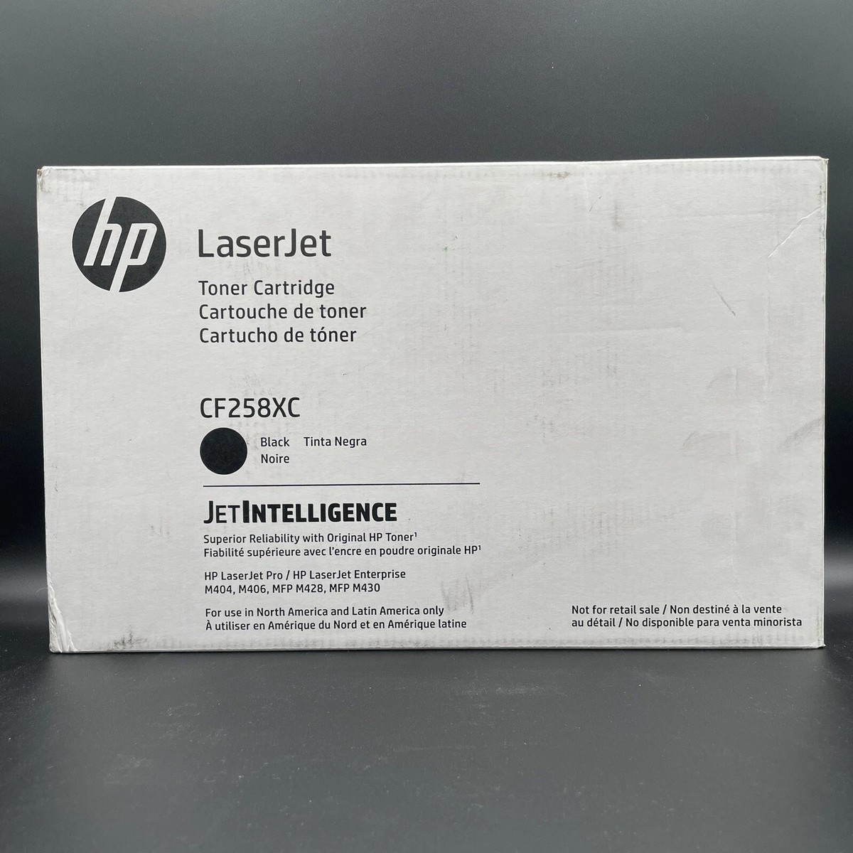 HP CF258XC 58X Black High Yield Toner Cartridge, LaserJet Pro M428