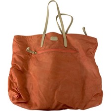 Brics X-Bag Shopping arancione tote borsetta borsetta doppio cinturino in pelle utility bag