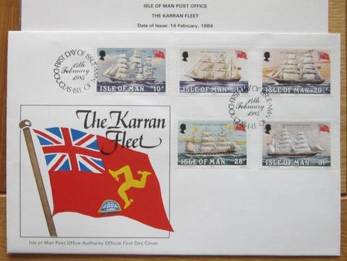 1984 Isle of Man The Karman Fleet First Day Cover Last One