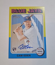 Topps 2024 Heritage High Number Real One Autographs Cam Eden Rookie Blue Jays