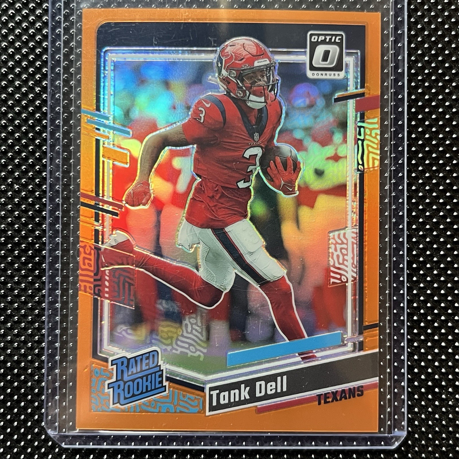 2023 Panini Donruss Optic RC Tank Dell #245 Orange /249 Rated Rookie