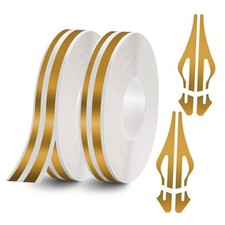 2PCS Car Pinstripe Tapes, Pinstriping Tape, 32Ft Vinyl Pinstripe Decals Gold